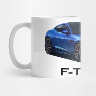 2021 Jaguar F-Type Blue Mug